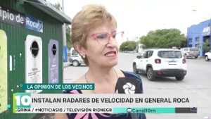 Instalan radares de velocidad en la ciudad de General Roca