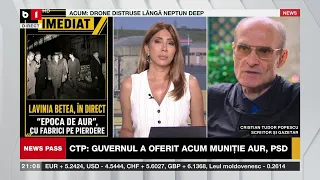 CTP:„PSD și AUR,de fapt,nu vor ca PNRR-ul să fie îndeplinit”.Ce spune despre noua Lege a salarizării