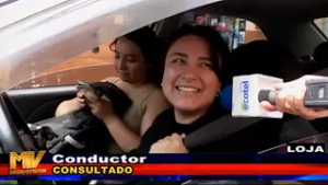 En un recorrido observamos que muchas personas se olvidan del uso del cinturón de seguridad