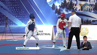 Талдықорғанда таеквондодан ҚР Кубогының екінші кезеңі мәресіне жетті