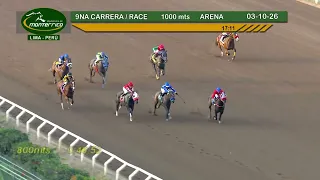 Hipódromo Monterrico - 9na Carrera 03 Octubre 26