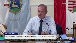 Újabb nagy gyár megépítését bukhatja el Magyarország - HírTV