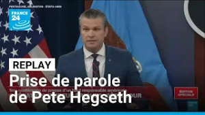REPLAY - "Nous irons aussi loin que nécessaire" affirme le ministre américain de la Défense