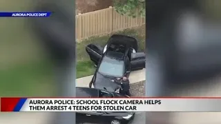 Aurora police address Flock concerns at schools after 4 students arrested