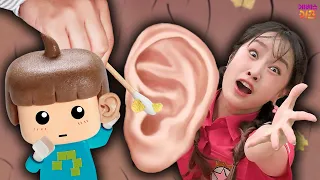 What's inside the ear? It's packed with earwax! | What's happening inside the body? | Beep beep, ...