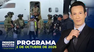 Noticias GDL con Ricardo Camarena | Programa completo 2 de octubre de 2026