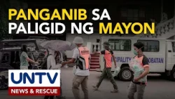 Paglikas ng mga residente malapit sa Bulkang Mayon, sinimulan na
