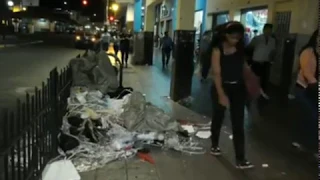 La bahía sucia después de las 6
