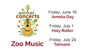 Get wild at the Zoo with BioPark Concerts & Zoo Music