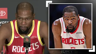 "The team is better when I'm on the court" Kevin Durant’s Rockets 2026 Media Day Press Conference