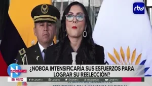 ¿Noboa intensificaría sus esfuerzos para lograr su reelección?