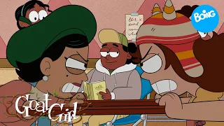 La chica cabra | Reto en el comedor del cole | Boing