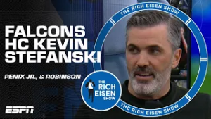 Falcons HC Kevin Stefanski on Atlanta's outlook with Penix Jr. & Robinson ? | The Rich Eisen Show