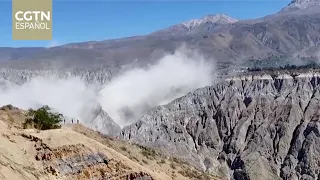 Powerful earthquake shakes southern Peru