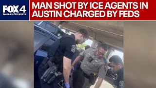 Feds charge man shot in Austin ICE encounter