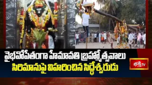 వైభవోపేతంగా హేమావతి బ్రహ్మోత్సవాలు,సిరిమానుపై విహరించిన సిద్ధేశ్వరుడు |Sirimanu Utsavam at Hemavathi