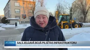 Nolietoti ūdensvadi Jelgavā neiztur bargo salu