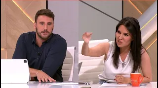 Pilar Losantos and Víctor Gutiérrez clash over the Supreme Court's suspension of the Grandchildre...