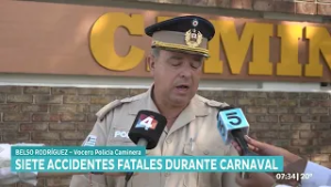 ? Durante el Carnaval se registraron 7 accidentes fatales, revirtiendo la tendencia a la baja del a