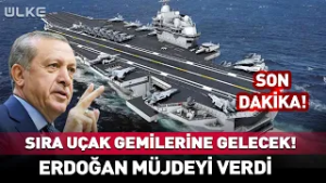 “Sıra Uçak Gemilerine Gelecek!” Erdoğan Müjdeyi Verdi #sondakika