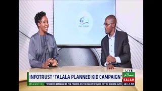 Infotrust Talala Planned Kids Campaign ~  Miriam Tusubira Halera, CEO of Infotrust