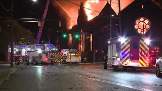 Historic Cleveland church destroyed in fire