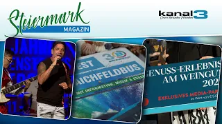 Aichfeldbus-Jubiläum, Padel Performance, Vineus Award, Anna-Sophie; STMK KW40/2026 (24.09.-01.10.)