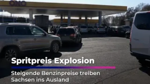 Spritpreis Explosion treibt Sachsen ins Ausland