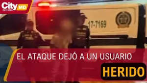 Capturan a hombre que rompió vidrios de bus de TransMilenio tras no recibir dinero | CityTv