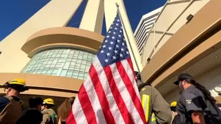 Hundreds climb The Strat to honor 9/11 victims 25 years later