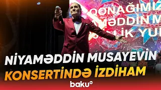 Xalq artisti Niyaməddin Musayev yubiley konsertində sevənlərini coşdurdu - Baku TV