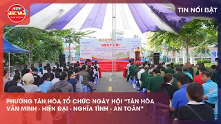 11:30 AM Tan Hoa Ward hosts Civilized Festival