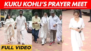 Kuku Kohli Prayer Meet: Aruna Irani Gets TEARY-Eyed, Katrina Kaif-Vicky Kaushal Pay Tribute- UNCUT