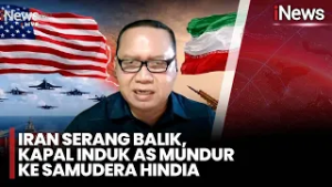 Iran Serang Balik, Kapal Induk AS Mundur ke Samudera Hindia | iNews Room 28/2