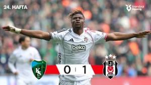 Kocaelispor (0-1) Beşiktaş - Highlights/Özet | Trendyol Süper Lig - 2025/26