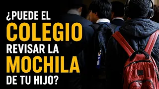 CAN THE SCHOOL CHECK YOUR CHILD'S BACKPACK? WITH RODRIGO ALVAREZ ON EL ONCE 14 | AUGUST 17