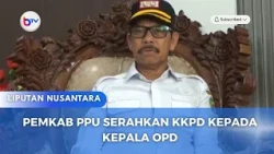 PEMKAB PPU SERAHKAN KKPD KEPADA KEPALA OPD