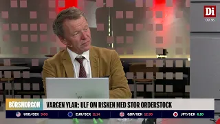 Peterssons varning: "Finns risk med att bygga en stor orderstock"