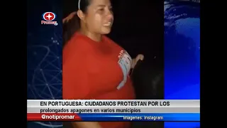 Portuguesa: Citizens protest prolonged power outages in several municipalities