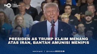 Presiden AS Trump Klaim Menang Atas Iran, Bantah Amunisi Menipis