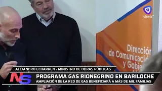 The Municipality, the Province, and Camuzzi promote the expansion of gas networks in Bariloche