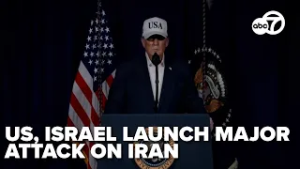 Full Trump statement after US, Israel attacks on Iran
