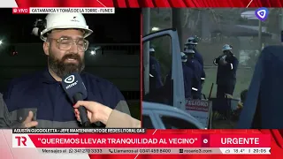 Major gas leak in Funes alarms residents