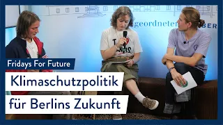 Berlin-Wahl 2026: Fridays for Furure Berlin live