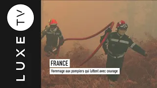 A Tribute to the Courageous Firefighters Fighting the Flames