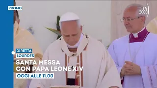 POPE MASS PROMO LOURDES TODAY SEPTEMBER 27