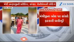 Congress MP Geniben Thakor, Minister Swarupji Thakor seen playing cricket in Vav-Tharad; video viral