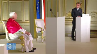 Pope Leo's Apostolic Journey to France | Speech by the President of France