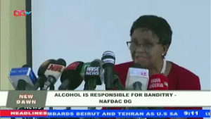 Alcohol is Responsible For  Banditry - NAFDAC DG | Trending | New Dawn