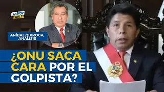 Balcázar administration seeks to PARDON coup plotter PEDRO CASTILLO: Aníbal Quiroga’s analysis
